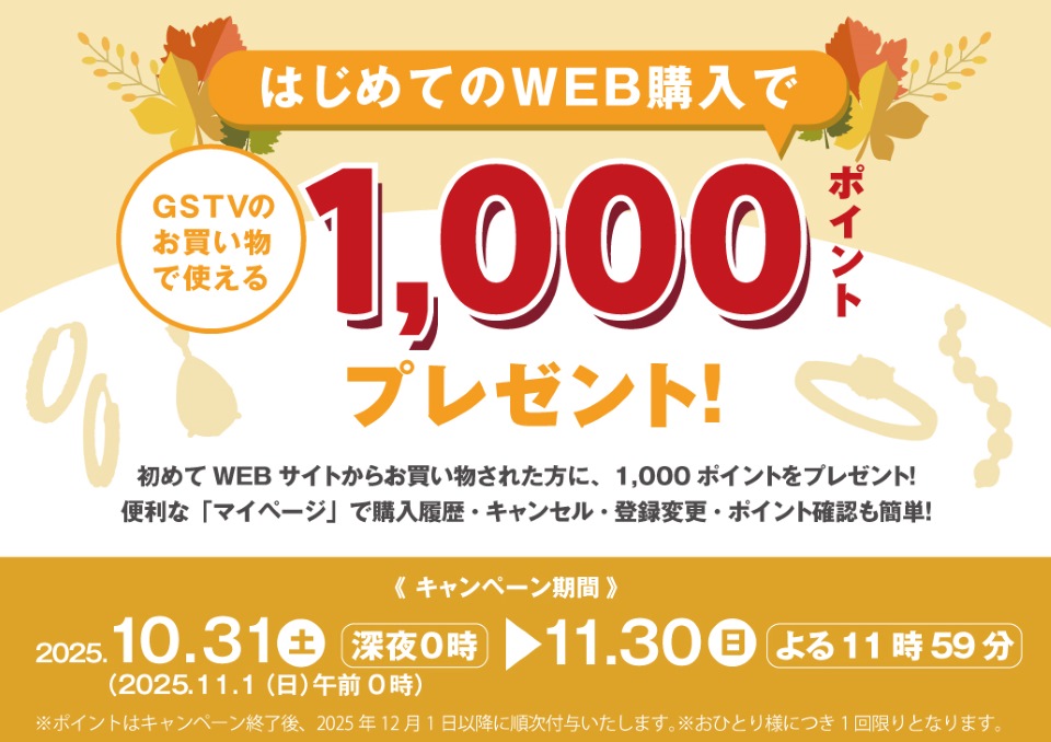 11月の期間限定キャンペーン 11月の期間限定キャンペーン