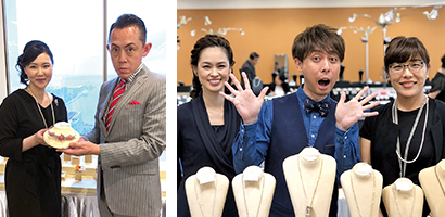 小川さんとなぜか緊張気味の保坂さん&お馴染みの3人(左から目黒さん、辻さん、渕野さん)も会場に駆けつけてくれました! 小川さんとなぜか緊張気味の保坂さん&お馴染みの3人(左から目黒さん、辻さん、渕野さん)も会場に駆けつけてくれました!