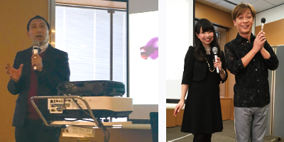 アヒマディ博士の「宝石講座」、おぐねぇーの「メイクアップ講座」 今回も大好評でした! アヒマディ博士の「宝石講座」、おぐねぇーの「メイクアップ講座」 今 回も大好評でした!
