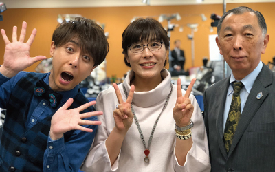MCやコメンテーターも続々と来場し大盛り上がり! MCやコメンテーターも続々と来場し大盛り上がり!