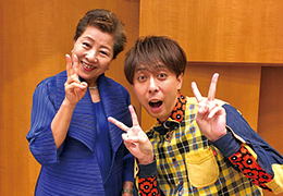 息ぴったり?の黄金コンビ大久保さんとMC辻さん 息ぴったり?の黄金コンビ大久保さんとMC辻さん