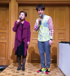 黄金コンビ 大久保さんとMC辻さん 今回も息ぴったり?です 黄金コンビ 大久保さんとMC辻さん 今回も息ぴったり?です