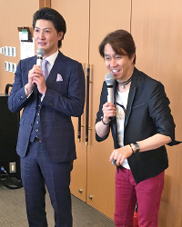 OAの合間にはテレビでおなじみの面々がスタジオから登場! OAの合間にはテレビでおなじみの面々がスタジオから登場!