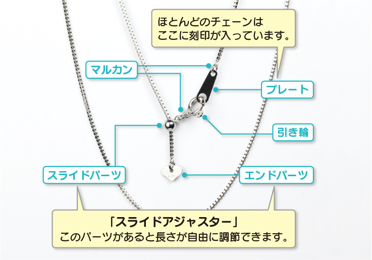 一般的なチェーンネックレスの種類をご紹介 宝石専門チャンネル Gstv の宝石辞典