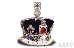 イギリスの王冠に使われた140カラットの“Black Prince's Rubyー黒太子のルビー”と呼ばれていた赤いスピネル(Younghusband, G. and Davenport, C. 1919年,引用)
