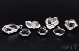 アメリカのハーキマー産両錐水晶 アメリカのハーキマー産両錐水晶
