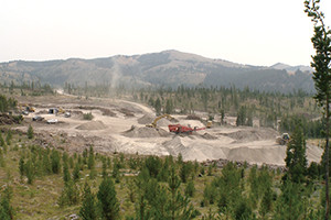 モンタナサファイア鉱山