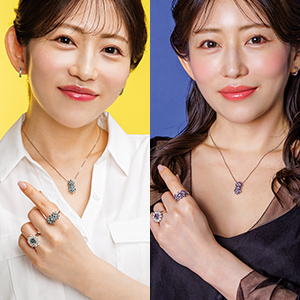 神秘の輝き「アレキサンドライト」ジュエリー