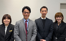 遠山、佐々木、金子、山口
