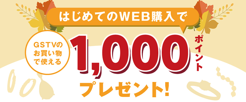 【11月限定】はじめてのWEB購入で1,000ポイントプレゼント! 【11月限定】はじめてのWEB購入で1,000ポイントプレゼント!