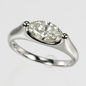 PT950 ダイヤモンド リング D 1.00ct(L SI2)