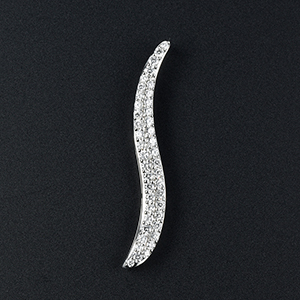 【新品/未使用】リリーダイヤカット ペンダントトップ　D約0.05ct GSTV 純プラチナ ダイヤモンド(リリーダイヤカット) ペンダント