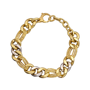 GSTV K18YGフィオレンティーナブレスレット