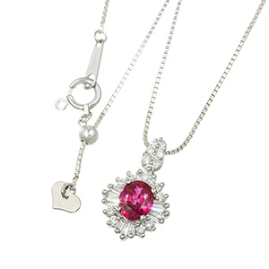 pt900 プラチナ 天然ターコイズ(トルコ石)40.70ct ペンダント