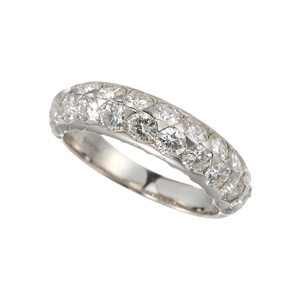 PT950 ダイヤモンド アマネセル リング D 約1.60ct