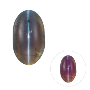 ブラジル産アレキサンドライトキャッツアイ ルース AL 7.429ct
