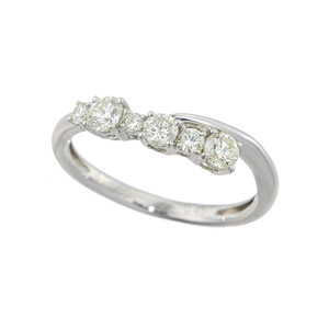 PT950 ダイヤモンド リング D 約0.45ct