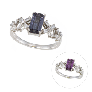 GSTV PT950 ロードライトガーネット フリーリング GA 約1.50ct GSTV PT950 ロードライトガーネット フリーリング GA 約1.50ct