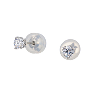 PT950 ダイヤモンド(リリーダイヤカット) ピアス D 約0.30ct(LI)