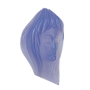 GSTV K18YG エルヴィン・パウリー 手彫り メノウカメオ ダイヤ