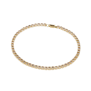K18YG ブラウンダイヤモンド シルキータッチ ブレスレット BRD 約4.00ct