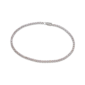 PT900 ファンシーライトカラーダイヤモンド シルキータッチ ブレスレット D 約2.00ct