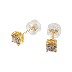 K22 ブラウンダイヤモンド ピアス BRD 約1.00ct