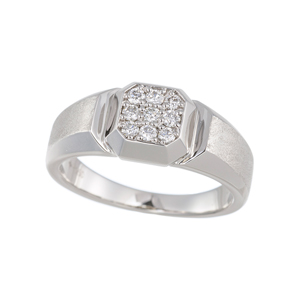 PT950 ダイヤモンド リング D 約0.16ct