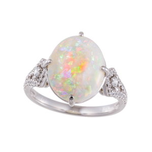 K18 オパール＆ガーネット ペンダントトップ　（GSTV） K18 オパール＆ガーネット ペンダントトップ （GSTV） K18