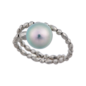 GSTV PT850 ナチュラルブルーカラー アコヤ真珠(凪輝) フリー