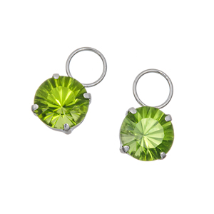 PT900 ペリドット チャーム PE 約2.40ct