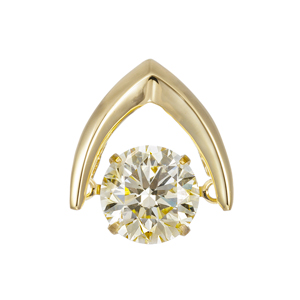 K18YGダイヤモンドダンシングストーンペンダントトップD約1.00ct