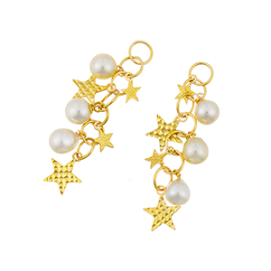 SV越物アコヤ真珠無調色TwinkleStarチャームP約5.0mm