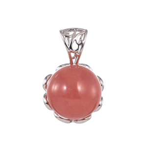 PT950 ロードクロサイト ペンダントトップ RH 約6.00ct