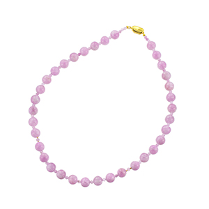 SV/K18YG クンツァイト ネックレス KU 約290.00ct