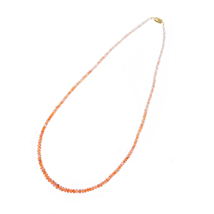 SV サンストーン ネックレス SS 約95.00ct