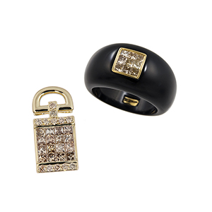 ミステリーセッティングを使用した厳選ジュエリー | 宝石専門