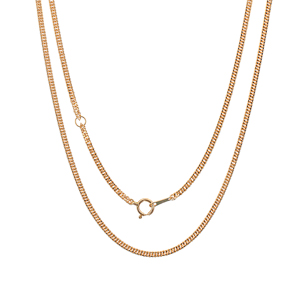 K18PG ダブル喜平チェーン ショートネックレス 長さ：約40cm 幅：約1.8mm 重量：約4.