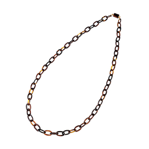  本べっ甲 チェーン ネックレス