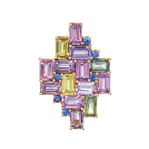 大人気 天然 ロイヤル サファイア リング ペンダントトップ2Way4.53ct 