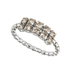 【ツジヨシエ様】0.529ct/0.385ct　ブラウンダイヤモンド　リングPT グラフ Pt950 ダイヤモンド ダイヤモンド リング 0.52ct E VS1