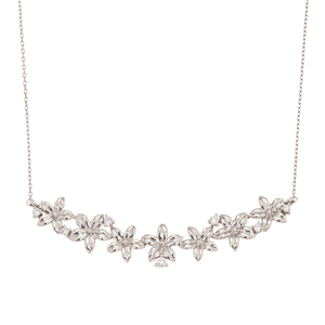WEB限定》イニシャルS／K10ダイヤモンドネックレス｜ネックレス