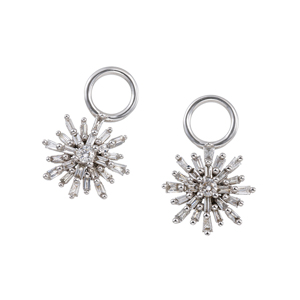 【新品/未使用】リリーダイヤカット ペンダントトップ　D約0.05ct GSTV PT950 ダイヤモンド(リリーダイヤカット) シンフォニー