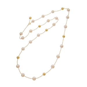 完売！GSTV K18YGキューブ＆ミラーステーションネックレス 完売！GSTV K18YGキューブ＆ミラーステーションネックレス