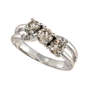 【未使用】ブラウンダイヤモンド　ブラウン ダイヤモンド 大粒 1ct ブラウンダイヤモンド ルース 1.284ct FANCY LIGHT BROWN