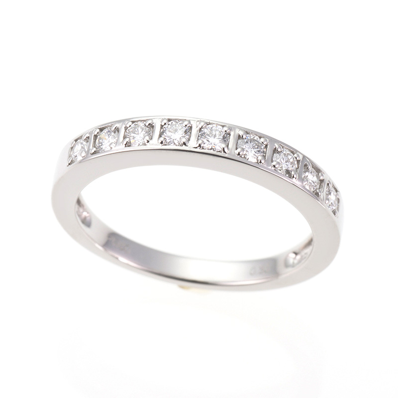 PT950 H＆Cダイヤモンド (リリーダイヤカット) リング D 約0.30ct(LI)