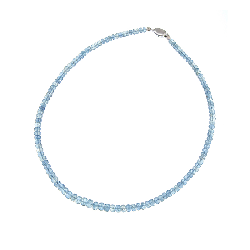 SV サンタマリアアフリカーナアクアマリン ネックレス AQ 約100.00ct