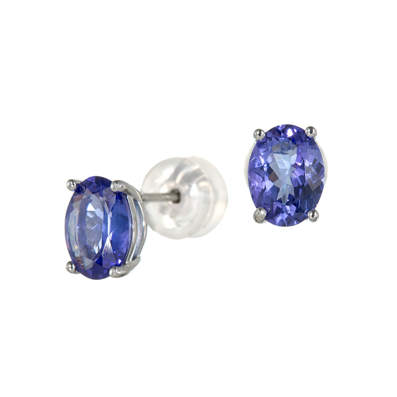 PT950 タンザナイト ピアス TA 約2.00ct 