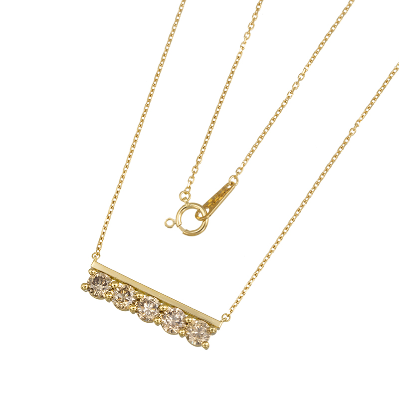 お値下げ！ K18YGブラウンダイヤモンドペンダントトップ 約2.00ct お値下げ！ K18YGブラウンダイヤモンドペンダントトップ 約2.00ct