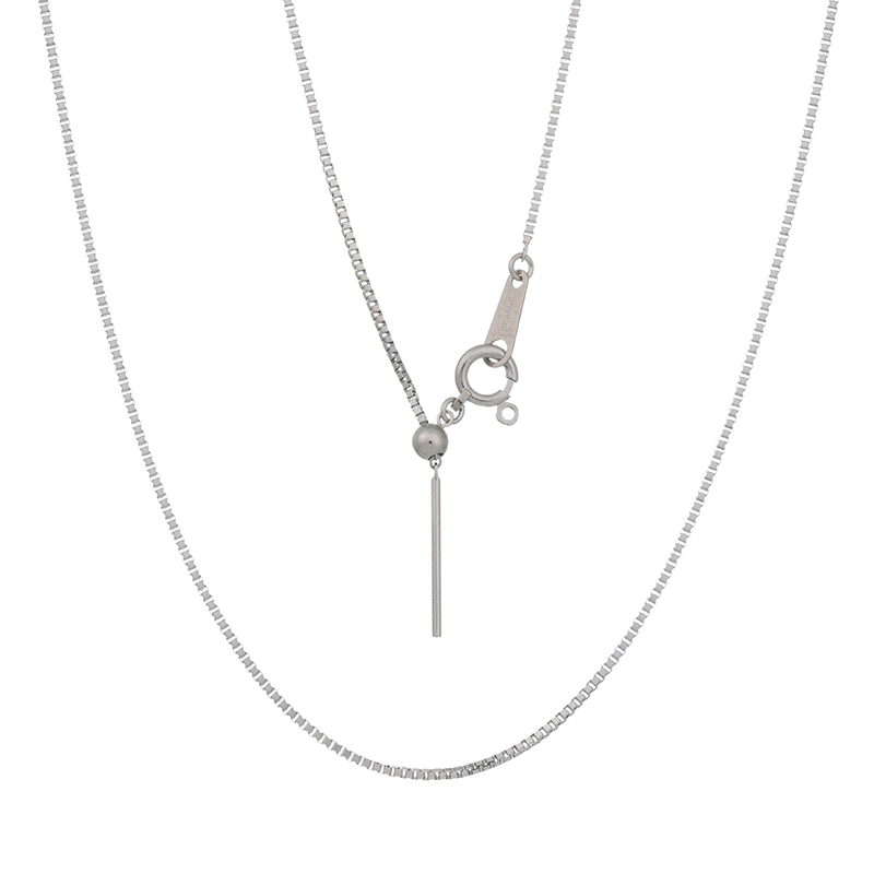 PT850 ベネチアンチェーン ロングネックレス 長さ 約60cm 総重量 約3.2g
